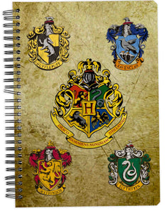Harry Potter Hogwarts School Notebook Edible Cake Topper
