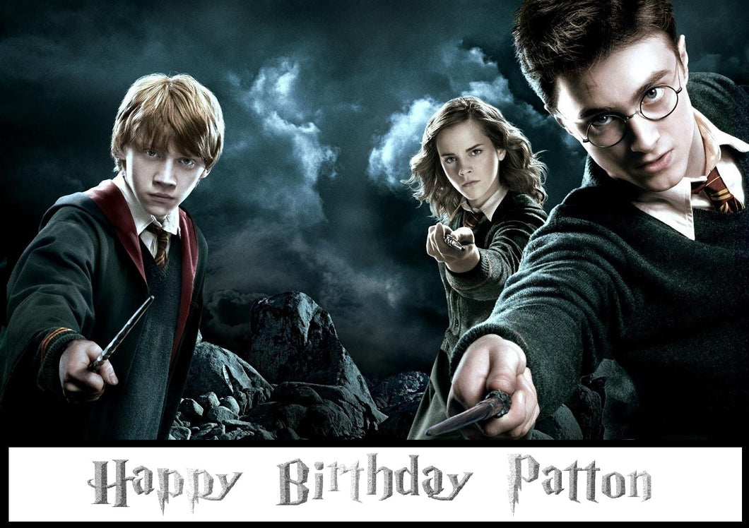 Harry Potter  Edible Cake Topper