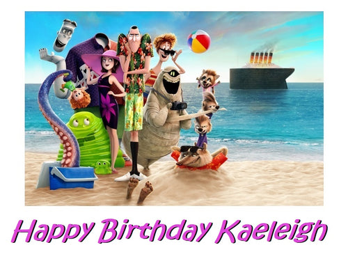 Hotel Transylvania 3 Edible Cake Topper Decoration