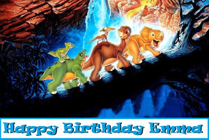 Land Before Time Edible Cake Topper Decoration