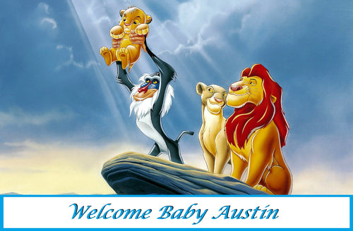 Lion King Edible Cake Topper Decoration