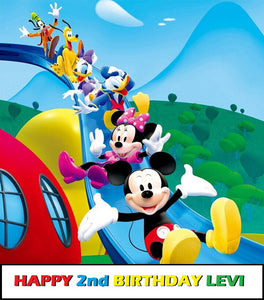 Mickey Mouse Clubhouse Edible Cake Topper