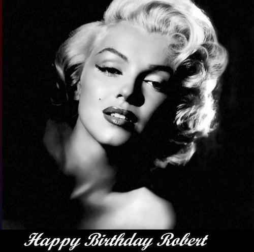 Marilyn Monroe Edible Cake Topper Decoration