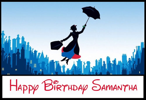 Mary Poppin Returns Edible Cake Topper Decoration