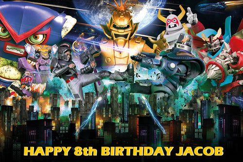 Massive Mayhem Edible Cake Topper Decoration