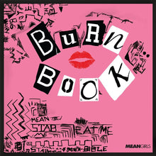 Load image into Gallery viewer, Mean Girls Burn Book Edible Cake Topper Image Decoration