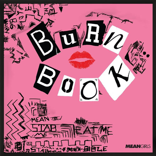 Mean Girls Burn Book Edible Cake Topper Image Decoration