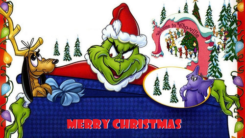 The Grinch Who Stole Christmas Edible Cake Topper