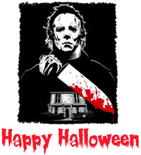 Load image into Gallery viewer, Halloween Michael Myers Edible Cake Topper