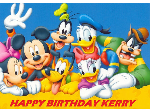 Mickey Mouse and Friends Cake Topper