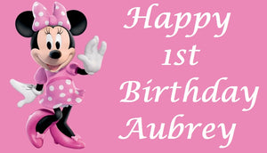 Minnie Mouse Edible Cake Topper Decoration
