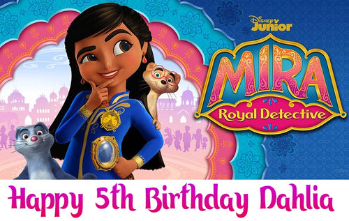 Mira Royal Detective Edible Cake Topper