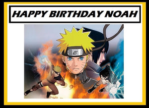 Naruto Edible Cake Topper Decoration