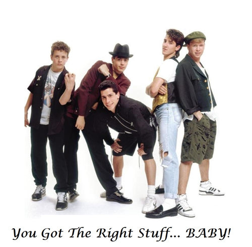 New Kids on the Block 90's Edible Cake Topper Decoration