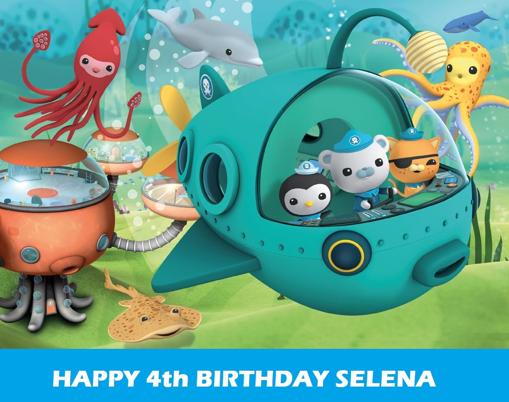 Octonauts Edible Cake Topper Decoration