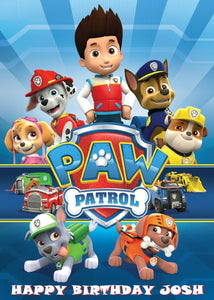 Paw Patrol Edible Cake Topper Decoration