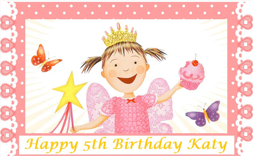 Pinkalicious Edible Cake Topper Image