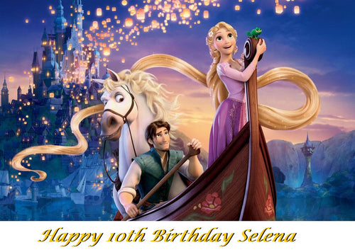 Rapunzel Edible Cake Topper Decoration