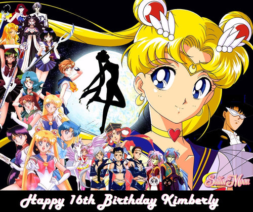 Sailor Moon Edible Cake Topper Decoration