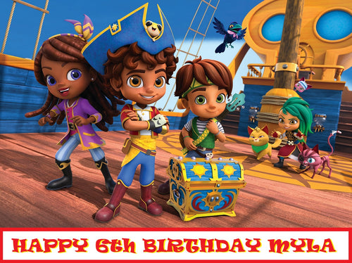 Santiago of the Seas Edible Cake Topper Image Decoration