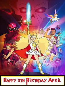 She-Ra and the Princess of Power Edible Cake Topper Image Decoration