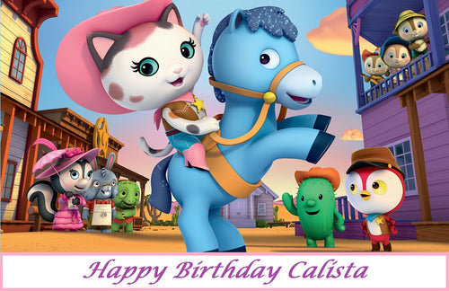 Sheriff Callie Edible Cake Topper Decoration