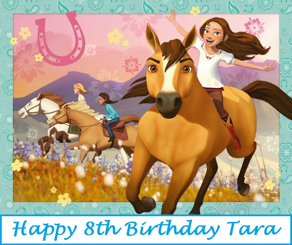 Spirit Riding Free Edible Cake Topper Decoration – Cake Stuff to Go