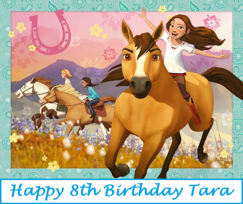 Spirit Riding Free Edible Cake Topper Decoration