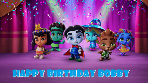 Super Monsters Edible Cake Topper