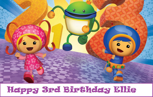 Team Umizoomie Edible Cake Topper