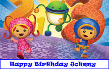 Load image into Gallery viewer, Team Umizoomie Edible Cake Topper