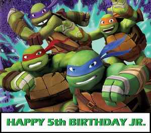 Teenage Mutant Ninja Turtles Edible Cake Topper