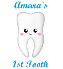 Load image into Gallery viewer, Baby&#39;s First Tooth Edible Cake Topper Image Decoration