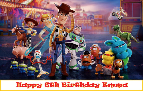 Toy Story 4  Edible Cake Topper