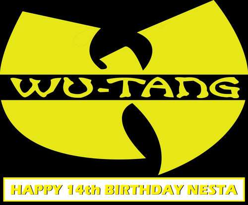 Wu-Tang  Edible Cake Topper