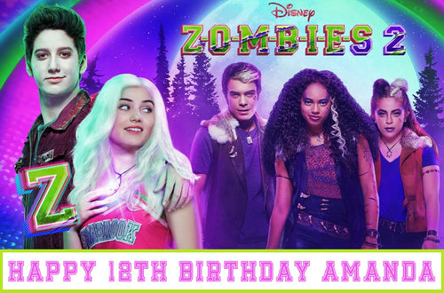 Zombies 2  Edible Cake Topper