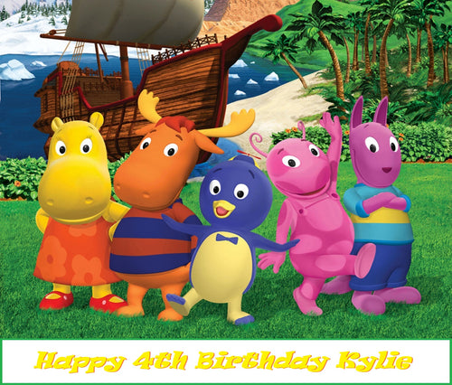 Backyardigans Edible Cake Topper Image Decoration
