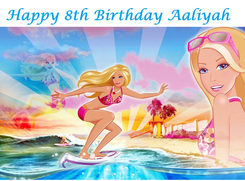Barbie in the Mermaid Tales Edible Cake Topper Image Decoration