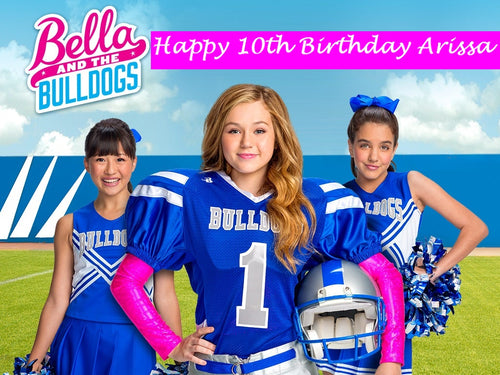 Bella and the Bull Dogs Edible Cake Topper Image Decoration