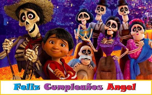 Coco Edible Cake Topper Image