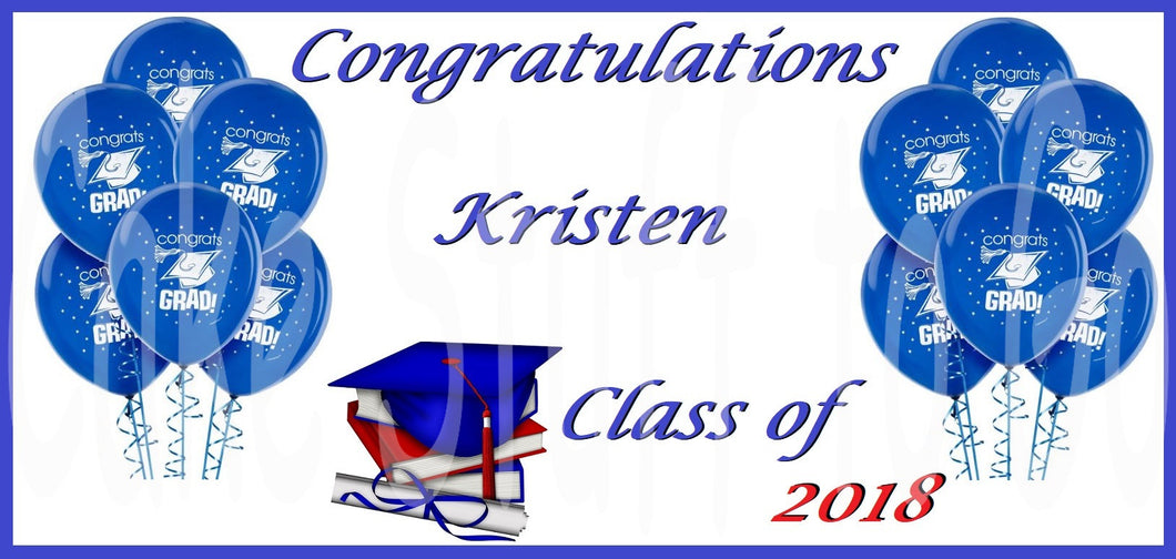 Congratulations Graduate edible cake topper