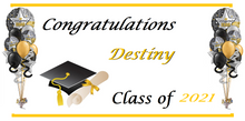 Load image into Gallery viewer, Congratulations Graduate edible cake topper