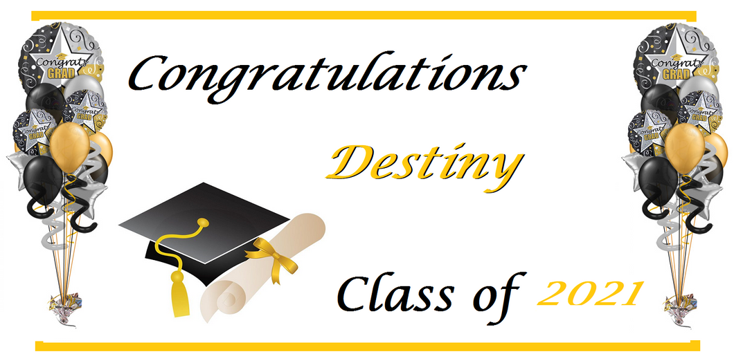 Congratulations Graduate edible cake topper