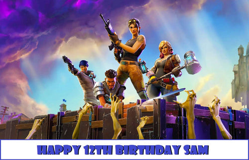 Fortnite  Edible Cake Topper Image