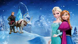 Frozen Edible Cake Topper Image