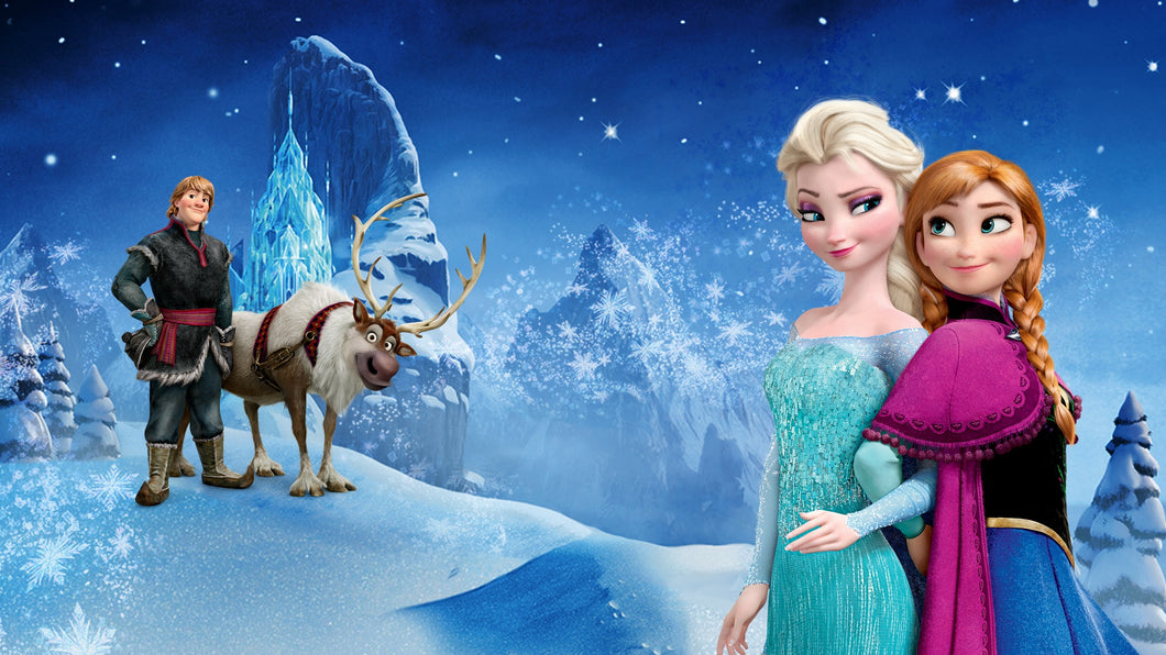 Frozen Edible Cake Topper Image