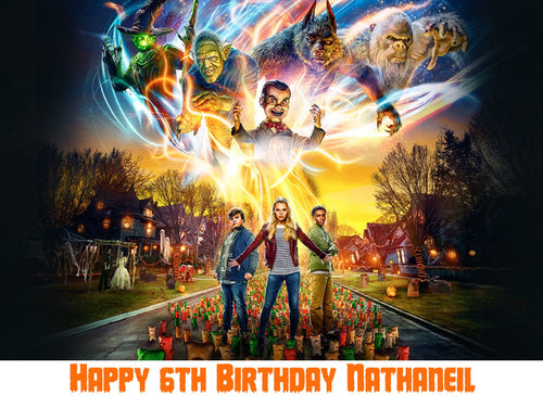 Goosebumps 2 Edible Cake Topper Image