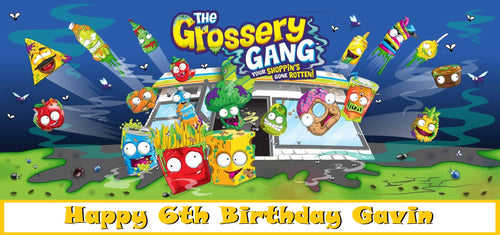 Grossery Gang Edible Cake Topper Image