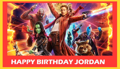 Guardians of the Galaxy  Edible Cake Topper