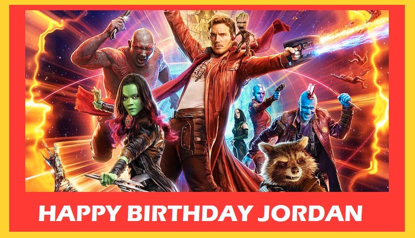 Guardians of the Galaxy  Edible Cake Topper